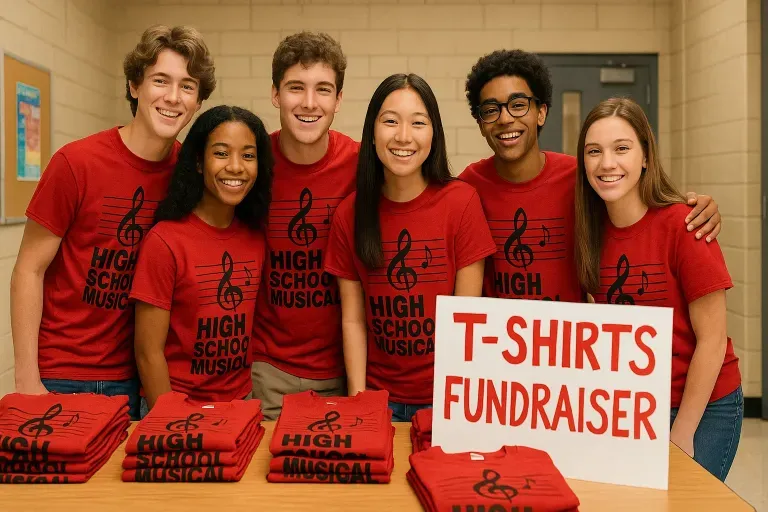 Custom Tour Tees for High School Music Departments: How to Design Shirts That Hit Every Note