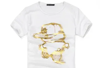 Custom Foil Printing on T-Shirts