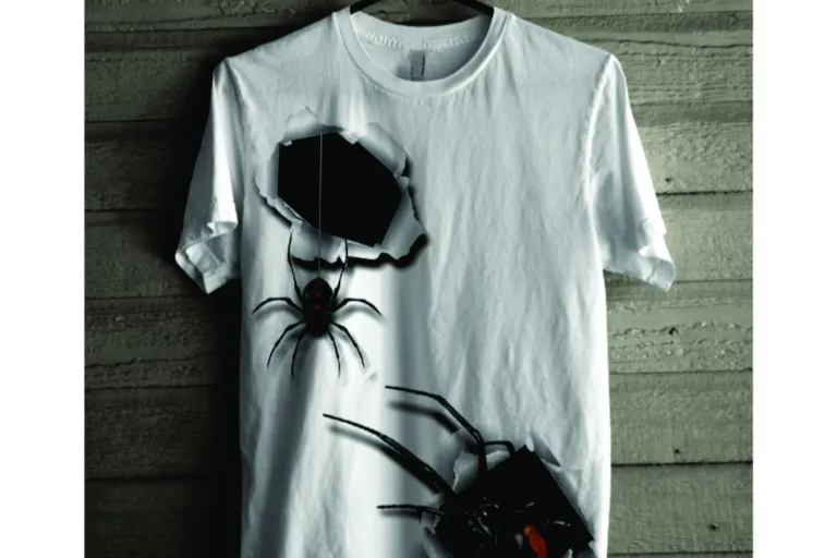Full Front Print T Shirt