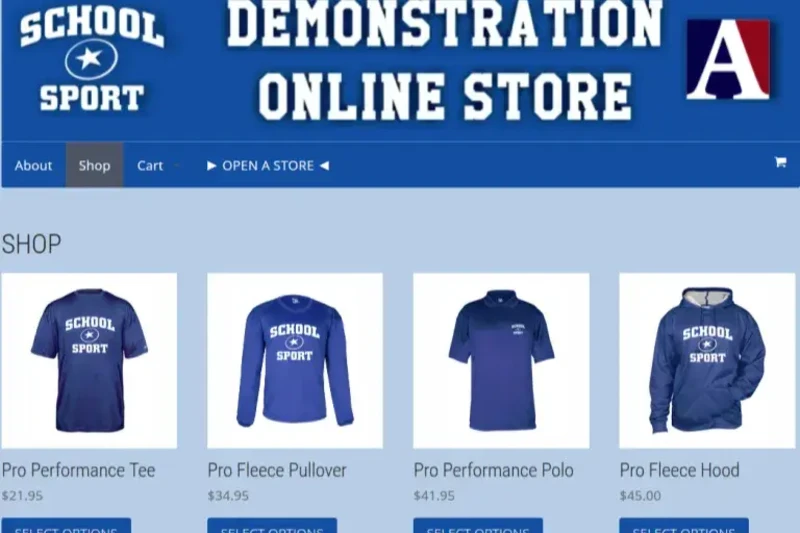 Online Store for Fundraising for Churches