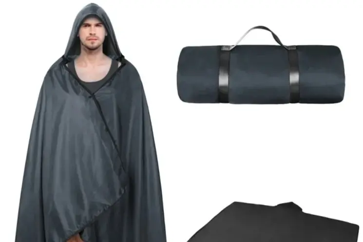 Stadium Blanket with Hood
