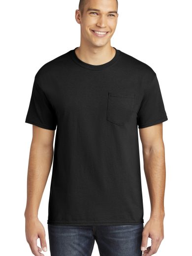 Gildan ® Heavy Cotton ™ 100% Cotton Pocket T-Shirt.