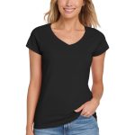 Gildan Softstyle® Women's Fit V-Neck T-Shirt.