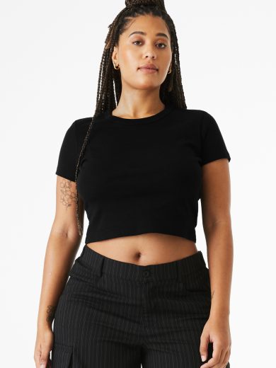 BELLA+CANVAS® Women's Micro Rib Baby Tee