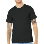 BELLA+CANVAS ® Unisex Heather CVC Short Sleeve Tee.