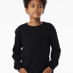 BELLA+CANVAS® Youth 6-Ounce Heavyweight Long Sleeve Tee