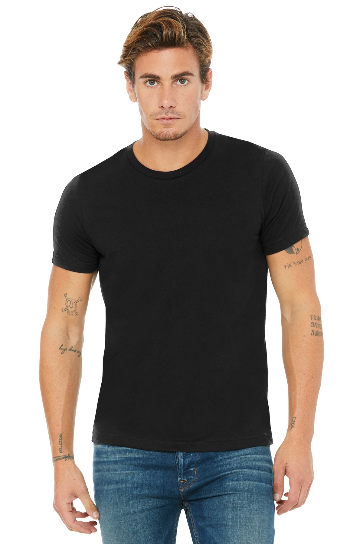 BELLA+CANVAS ® Unisex Poly-Cotton Short Sleeve Tee.