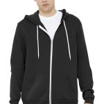 BELLA+CANVAS ® Unisex Sponge Fleece Full-Zip Hoodie.