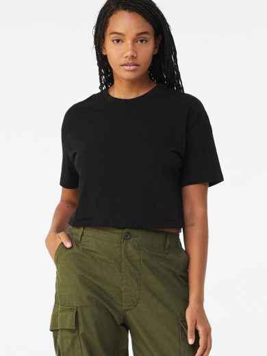 BELLA+CANVAS® Women's Jersey Crop Tee