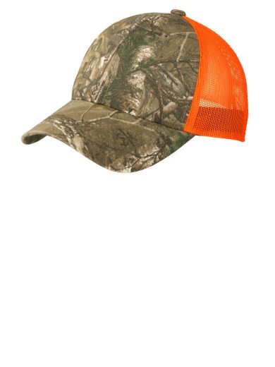 Port Authority® Structured Camouflage Mesh Back Cap.