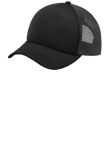 Port Authority ® 5-Panel Twill Foam Trucker Cap.