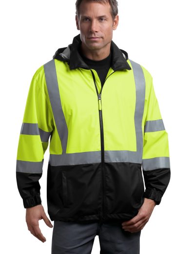 CornerStone® - ANSI 107 Class 3 Safety Windbreaker.
