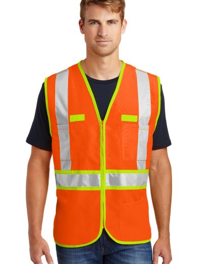 CornerStone® - ANSI 107 Class 2 Dual-Color Safety Vest.