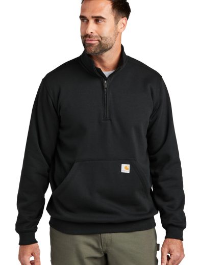 Carhartt® Midweight 1/4-Zip Mock Neck Sweatshirt