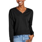 District® Women's Perfect Tri® Fleece V-Neck Sweatshirt