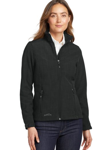 Eddie Bauer® Women's Shaded Crosshatch Soft Shell Jacket.