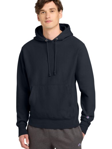 Champion ® Reverse Weave ® Garment-Dyed Hooded Sweatshirt.