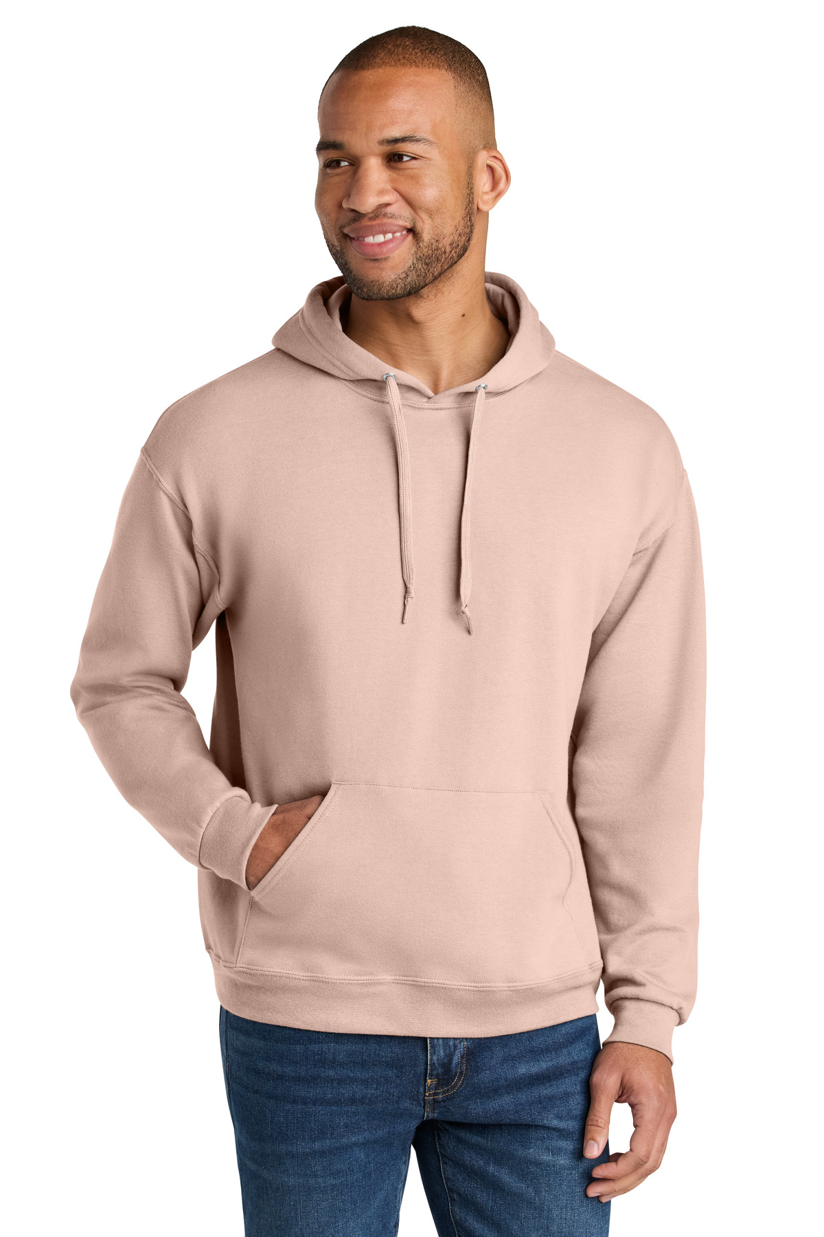 Jerzees Ultimate™ Unisex CVC Ring Spun Hooded Sweatshirt - Image 7