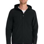 Port Authority® Hooded Core Soft Shell Jacket.