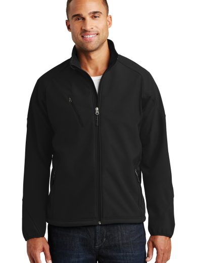 Port Authority® Textured Soft Shell Jacket.