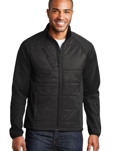 Port Authority® Hybrid Soft Shell Jacket.