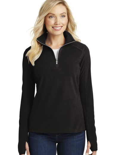 Port Authority® Women's Microfleece 1/2-Zip Pullover.