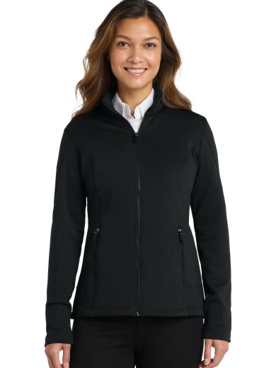 Port Authority ® Women's Grid Fleece Jacket.