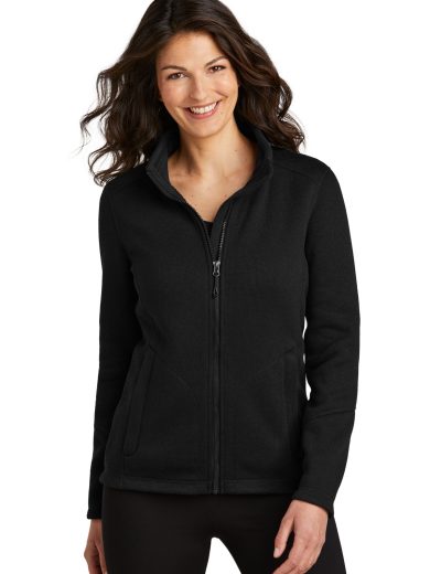 Port Authority® Women's Arc Sweater Fleece Jacket