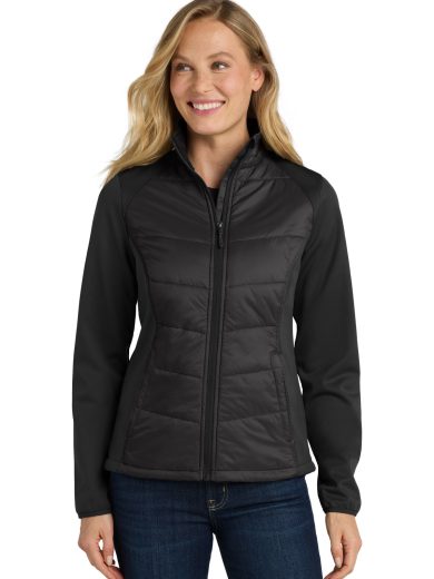 Port Authority® Women's Hybrid Soft Shell Jacket.