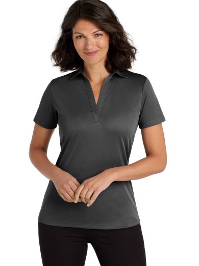 Port Authority ® Women's Heathered Silk Touch ™ Performance Polo.