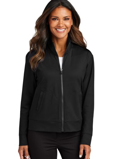 Port Authority® Women's C-FREE® Double Knit Full-Zip
