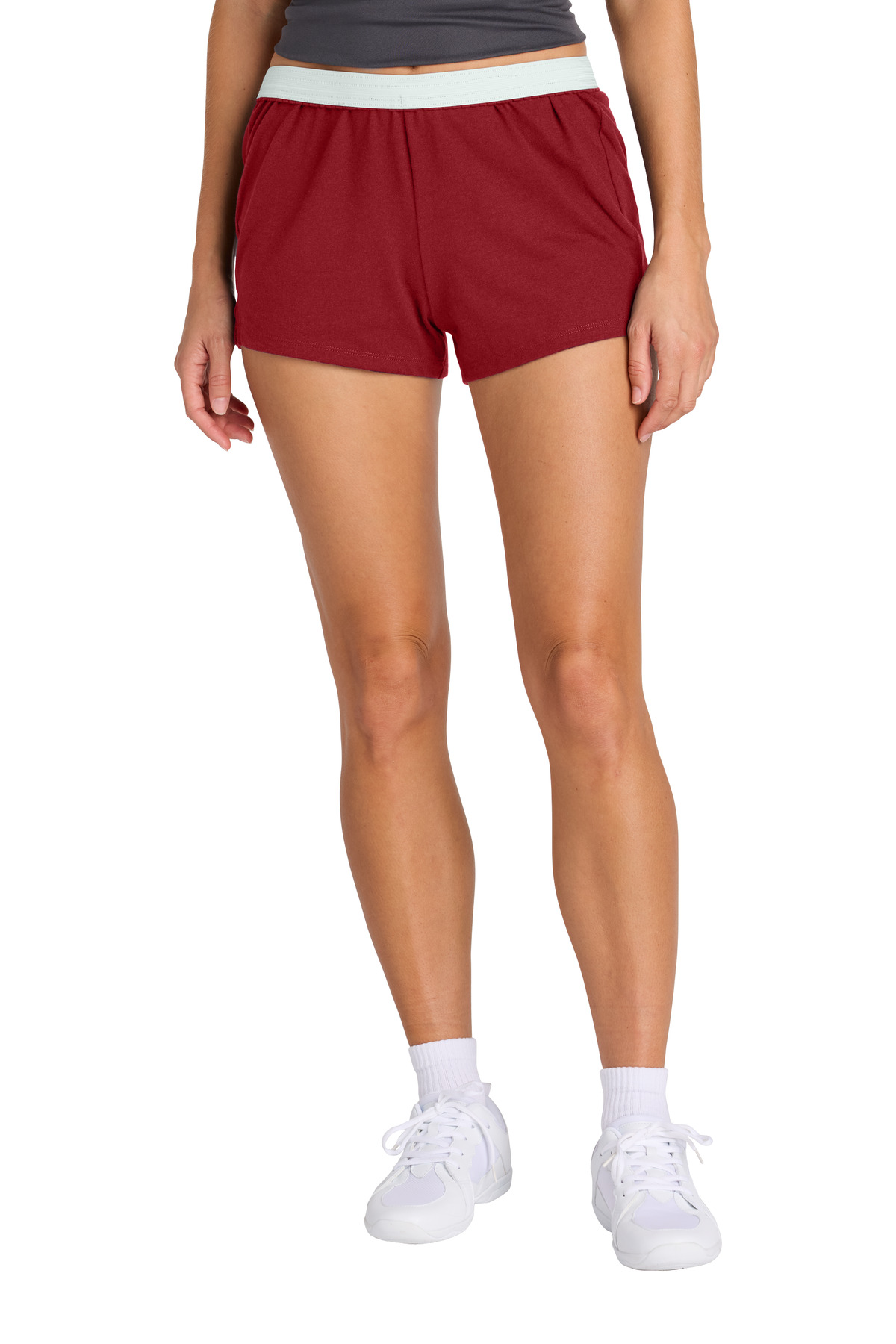 Sport-Tek® Women's Jersey Knit Squad Short - Image 4