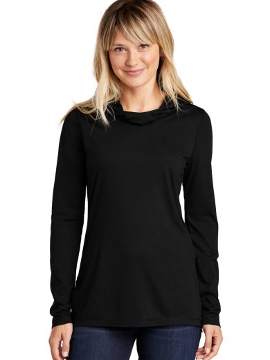 Sport-Tek® Women's PosiCharge ® Tri-Blend Wicking Long Sleeve Hoodie