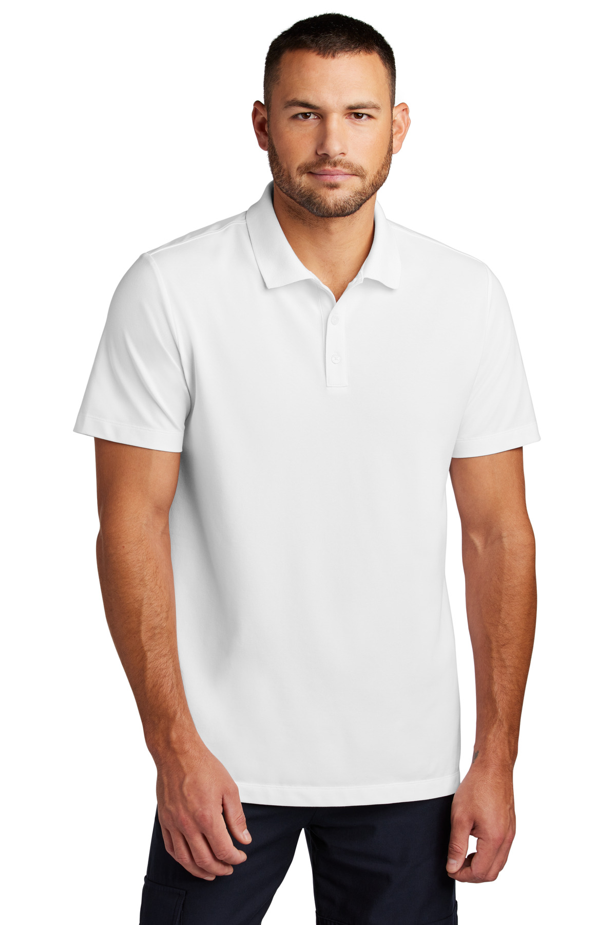 Mercer+Mettle® Stretch Pique Polo - Image 2
