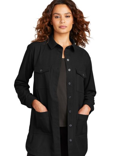 Mercer+Mettle® Women's Long Sleeve Twill Overshirt