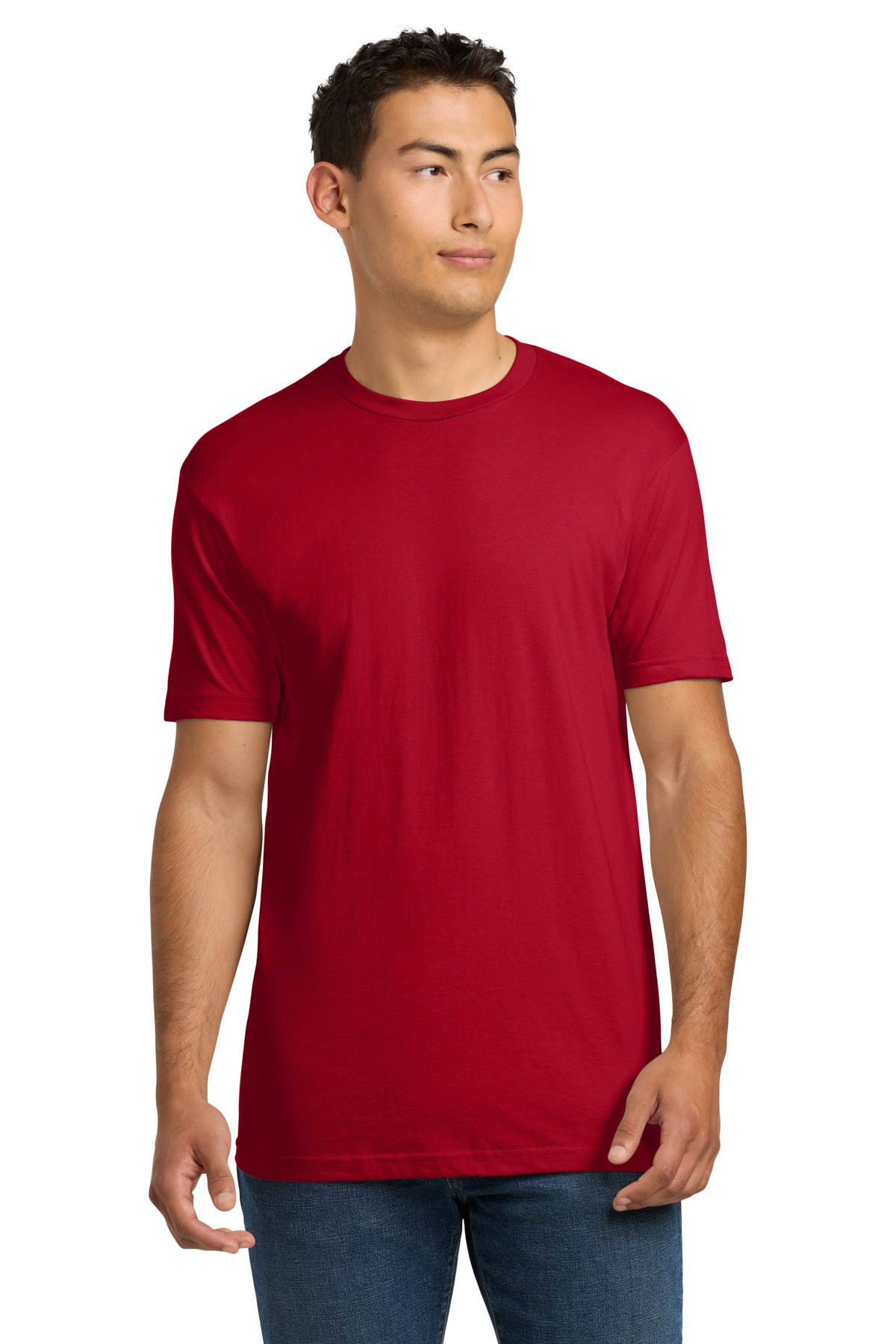 Next Level Apparel® Adult Cotton Tee. - Image 4