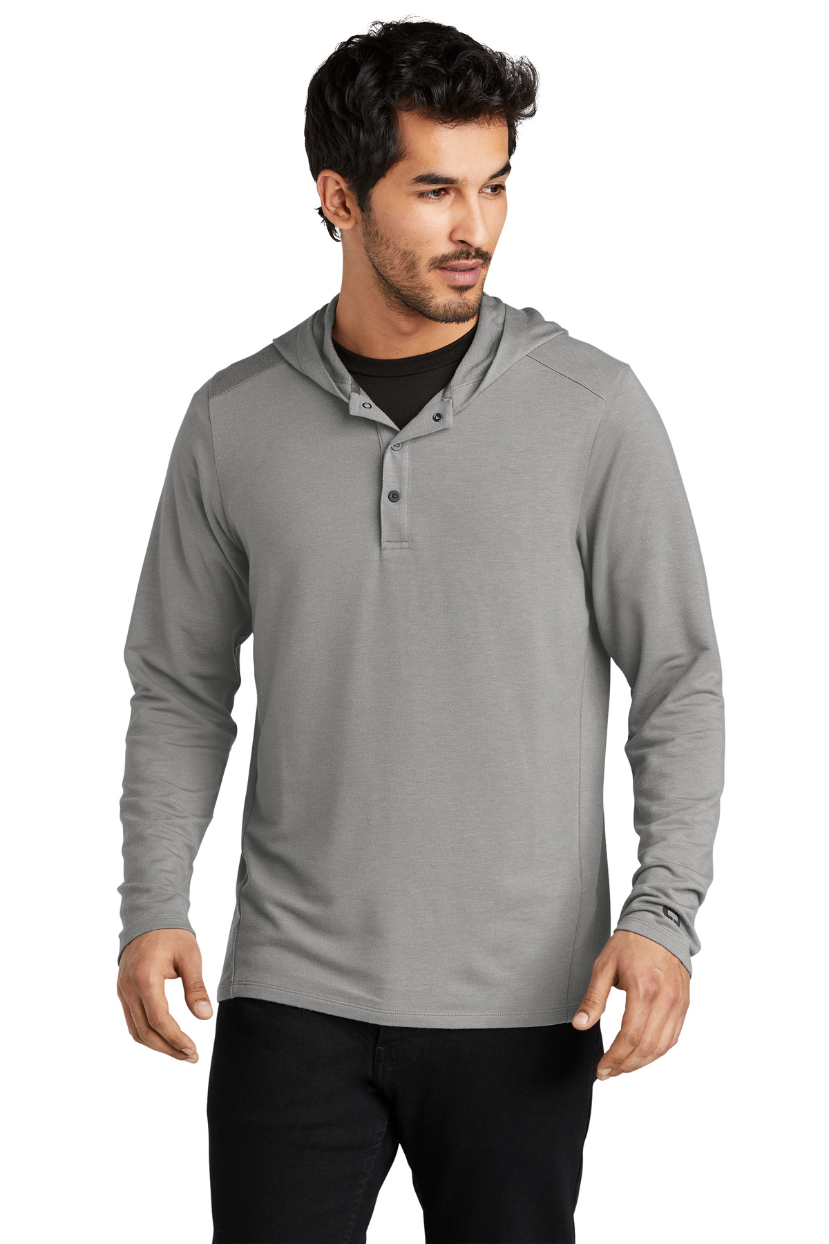OGIO® Luuma Flex Hooded Henley - Image 3