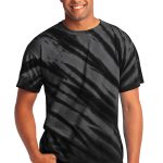 Port & Co™ Tiger Stripe Tie-Dye Tee.