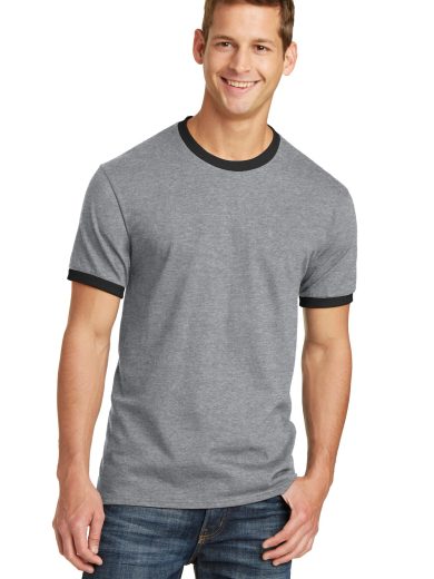 Port & Co™ Core Cotton Ringer Tee.