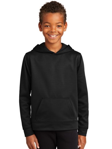 Port & Co™ Youth Performance Fleece Pullover Hooded Sweatshirt.