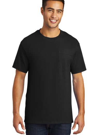 Port & Co™ Tall Essential Pocket Tee.