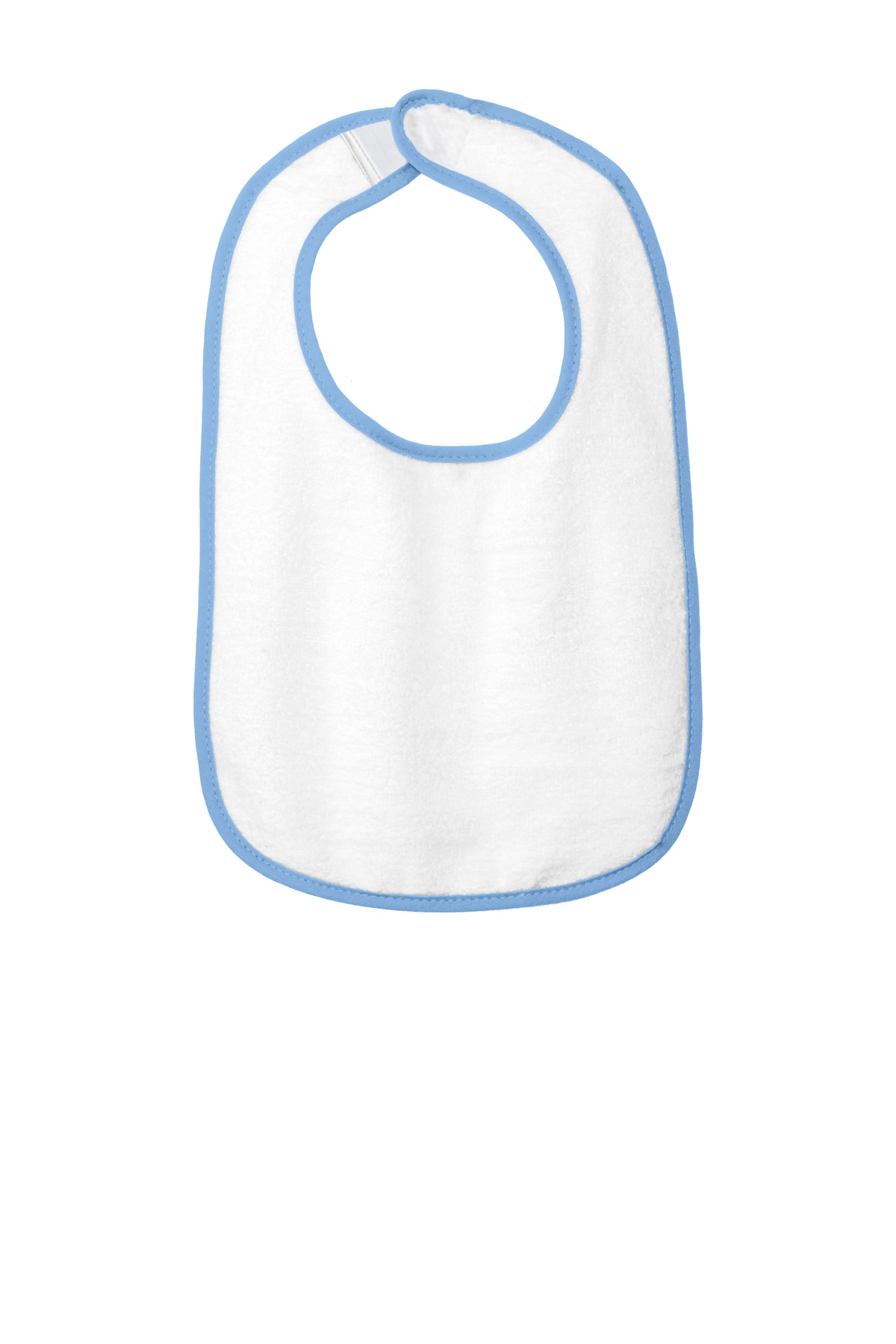Rabbit Skins™ Infant Contrast Trim Terry Bib. - Image 5