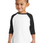 Rabbit Skins™ Toddler Baseball Fine Jersey Tee.