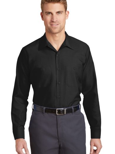 Red Kap® Long Sleeve Industrial Work Shirt.
