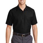 Red Kap® Short Sleeve Industrial Work Shirt.