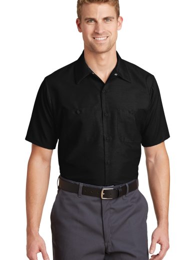 Red Kap® Short Sleeve Industrial Work Shirt.