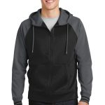 Sport-Tek® Sport-Wick® Varsity Fleece Full-Zip Hooded Jacket.