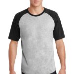 Sport-Tek® Short Sleeve Colorblock Raglan Jersey.