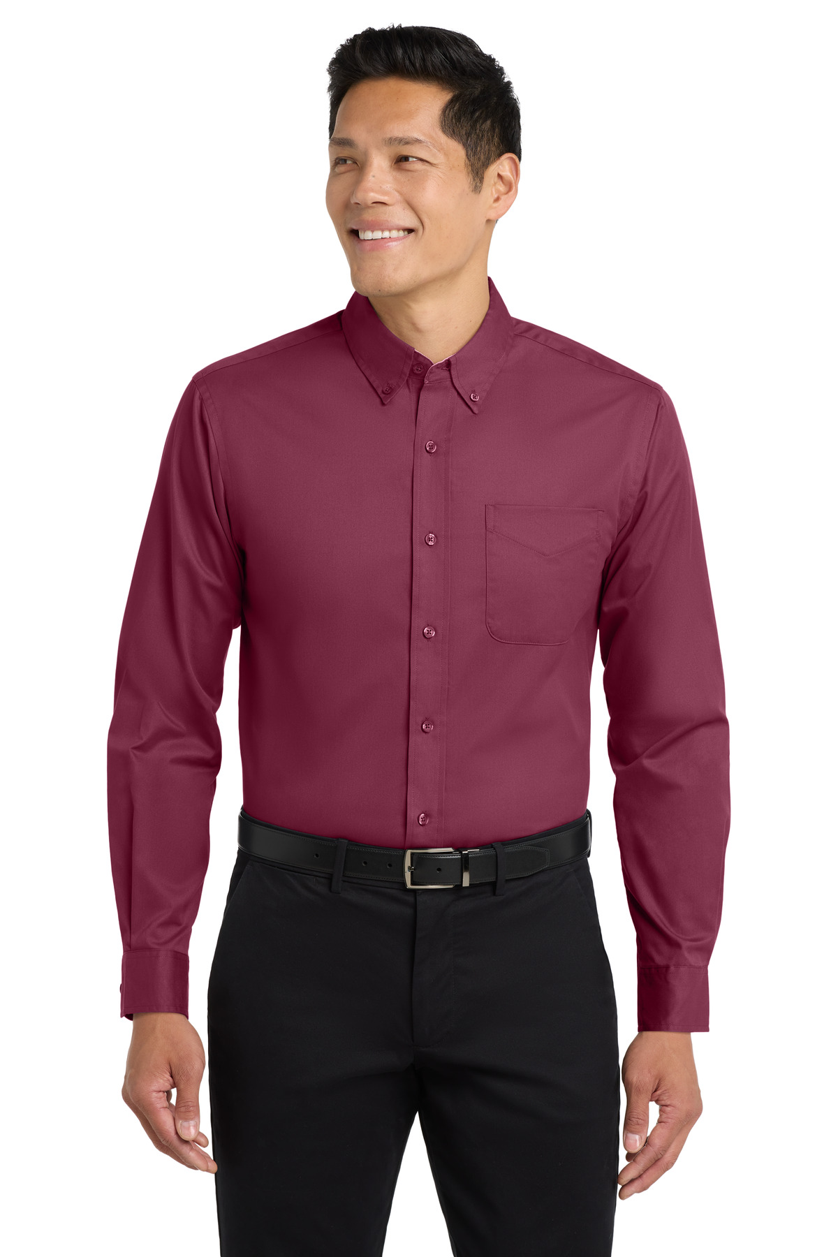 Port Authority® Tall Long Sleeve Easy Care Shirt. - Image 5