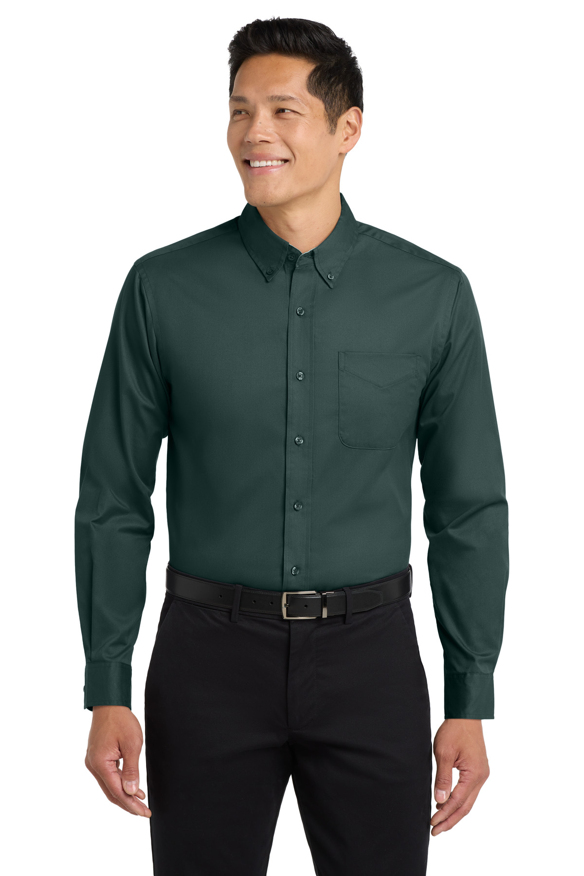 Port Authority® Tall Long Sleeve Easy Care Shirt. - Image 3